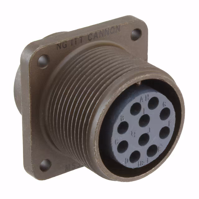 MS3102E18-1S ITT Cannon, LLC  Conjuntos de conectores circulares